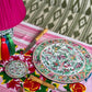 Antique Chinese Plates Placemat Set - Coloured