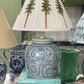 Vine & Lotus Ginger Jar Lamp