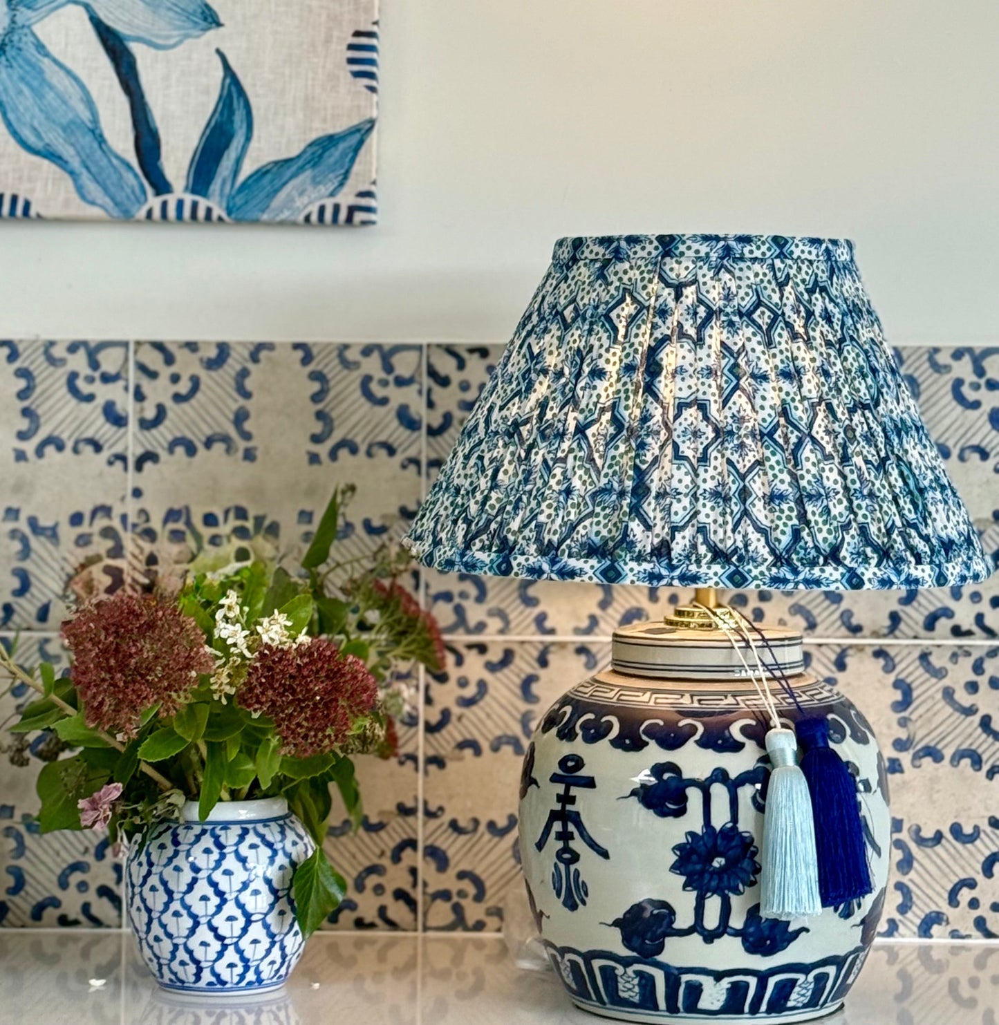 Shou Ginger Jar Lamp