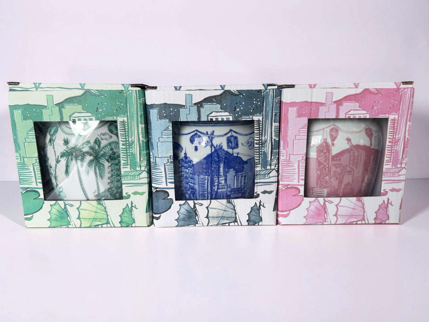 ‘Hong Kong Homage' Ginger Jar Minis