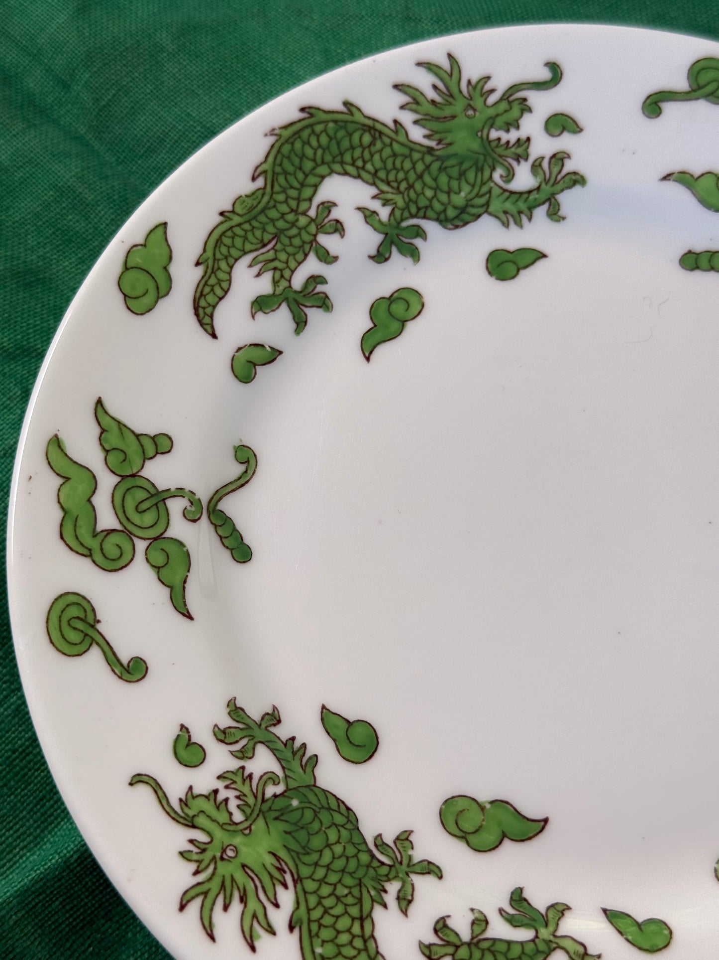 Rare Green Dragon Part Tea Set