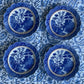 Vintage 'Blue Willow' Dinner Plates: set of 4