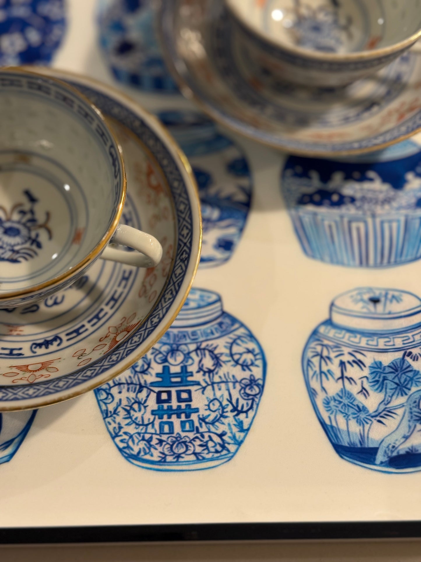 Ginger Jars Lacquer Tray