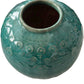 Hunan Jade Floral Relief Ginger Jar