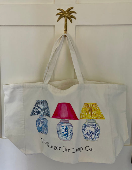 The Ginger Jar Lamp Co. Co. Market Bag