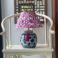 Carnation [XL] Silk Ikat Lamp Shade