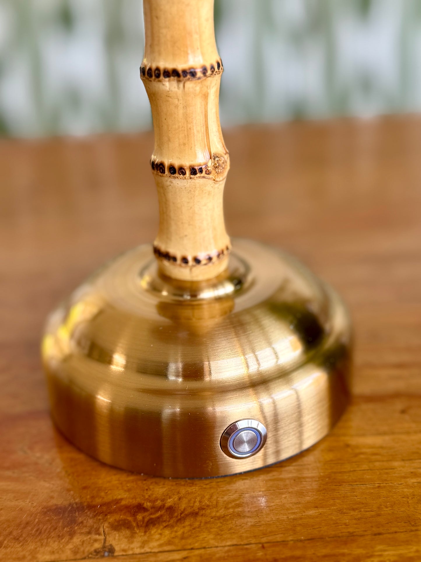 Hanoi bamboo rechargeable lamp
