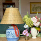 Vine & Lotus Ginger Jar Lamp