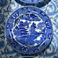 Antique Hammersley & Co. Blue Willow Side Plates