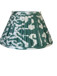 Forest Silk Ikat Lamp Shade