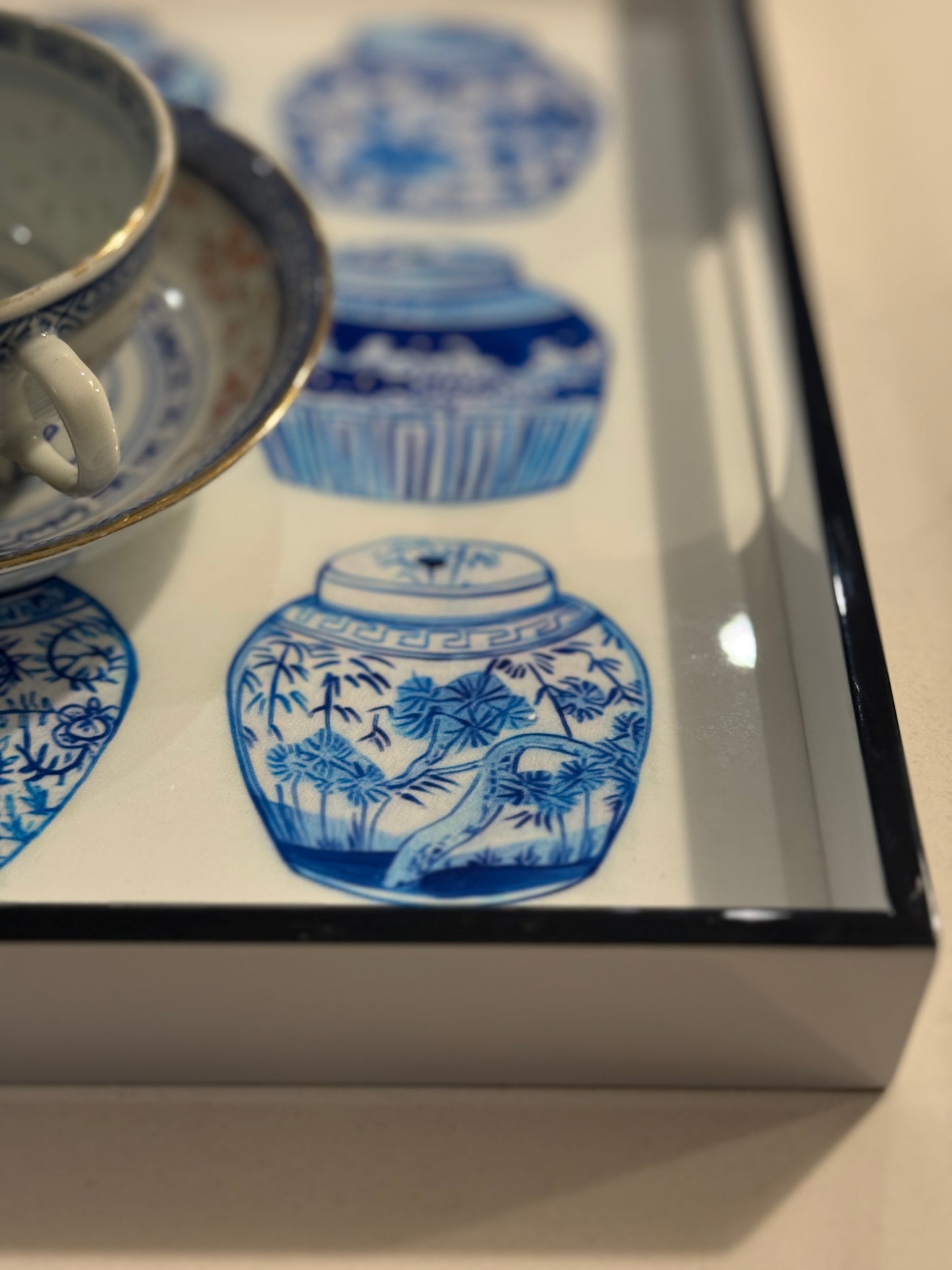Ginger Jars Lacquer Tray