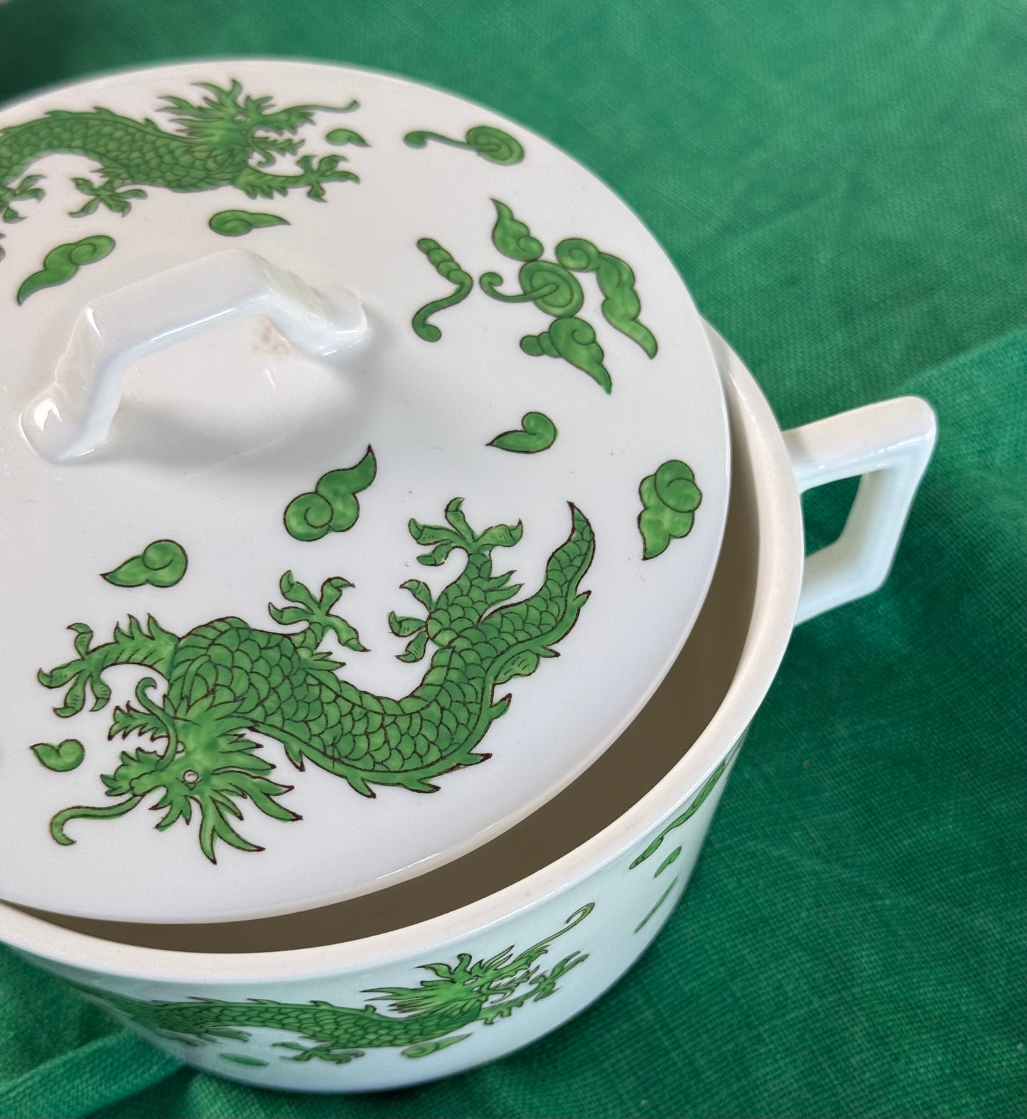 Rare Green Dragon Part Tea Set