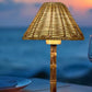 Mini Bali bamboo rechargeable lamp