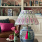 Flora Block-Printed Lamp Shade