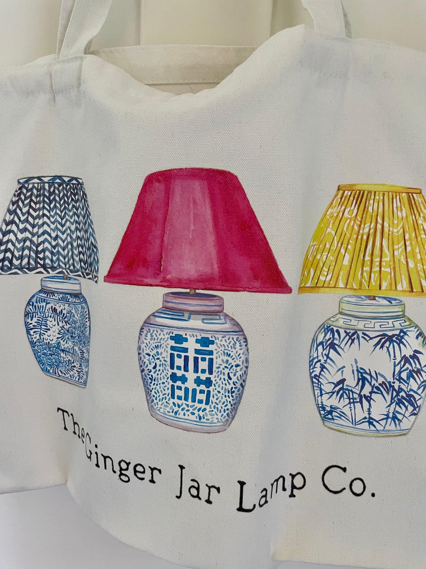 The Ginger Jar Lamp Co. Co. Market Bag