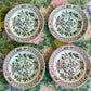 Vintage 'Singapore Bird' Side Plates: set of 4