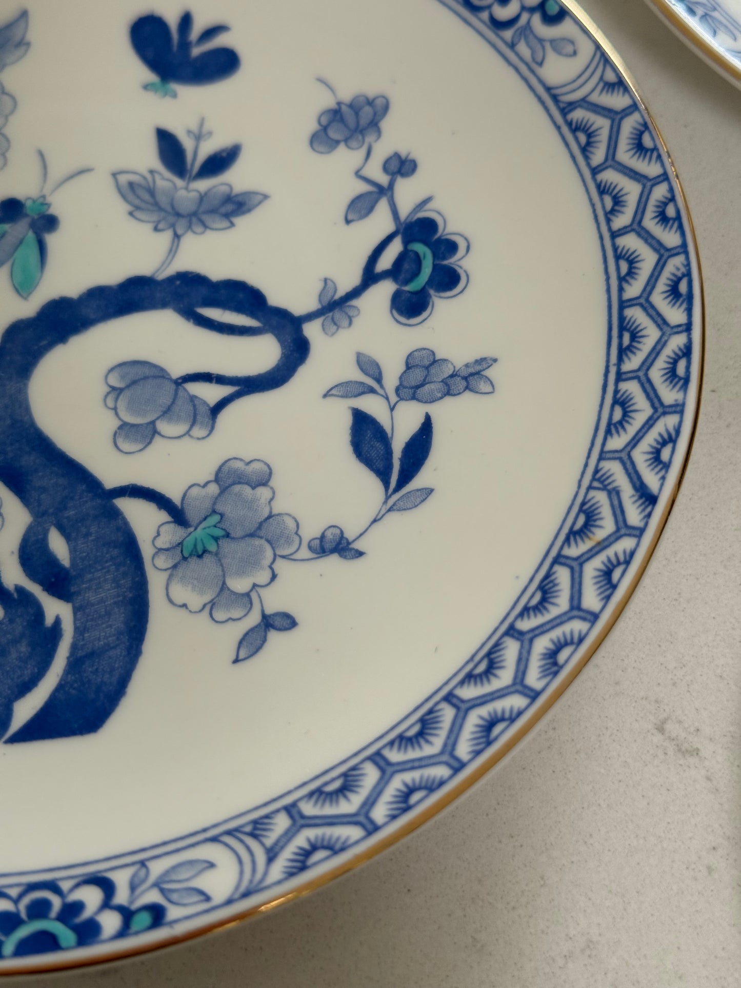 Royal Tuscan ‘Mandarin’ Bone China side plates