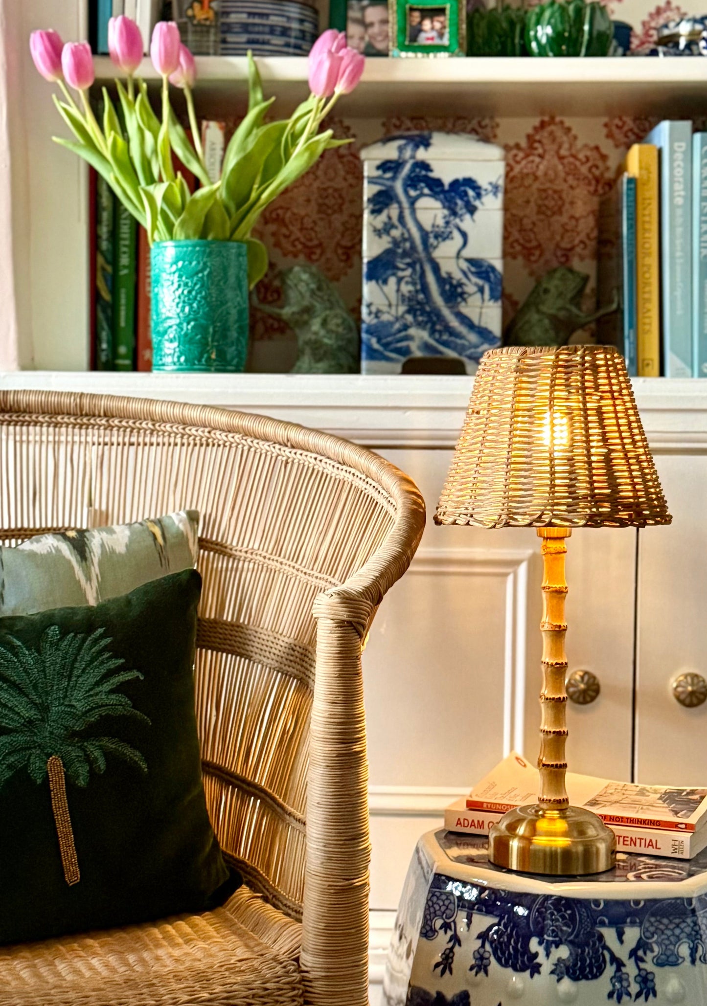 Hanoi bamboo rechargeable lamp