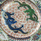 Qing Dynasty Dragon Plate