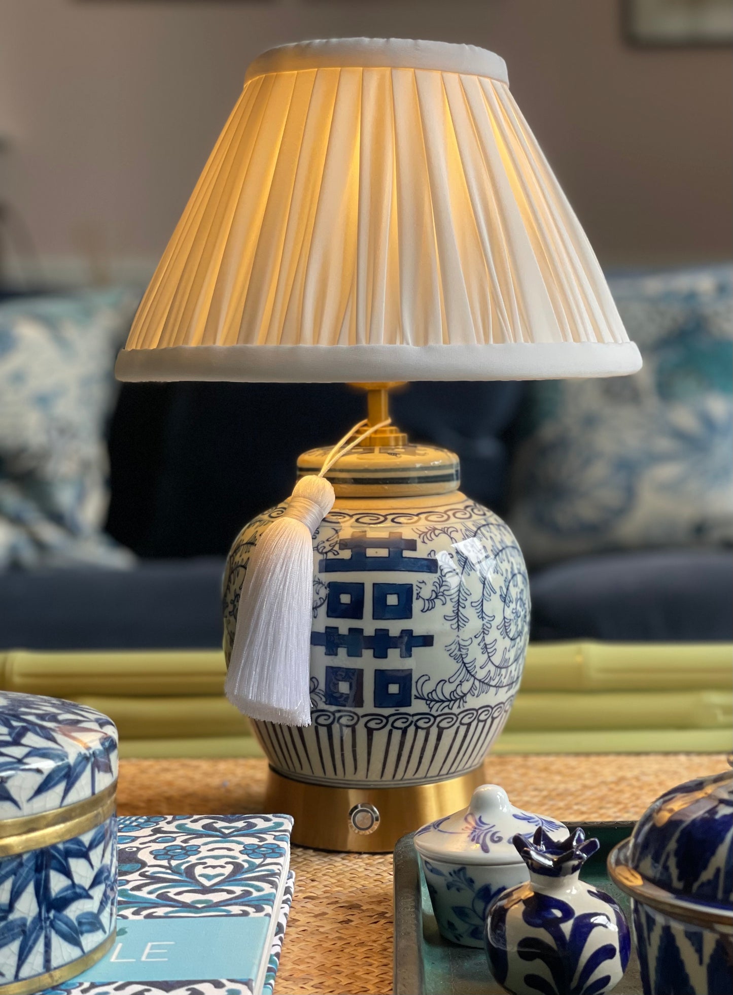 Ginger Jar Mini Rechargeable Lamp