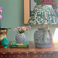 Forest Silk Ikat Lamp Shade
