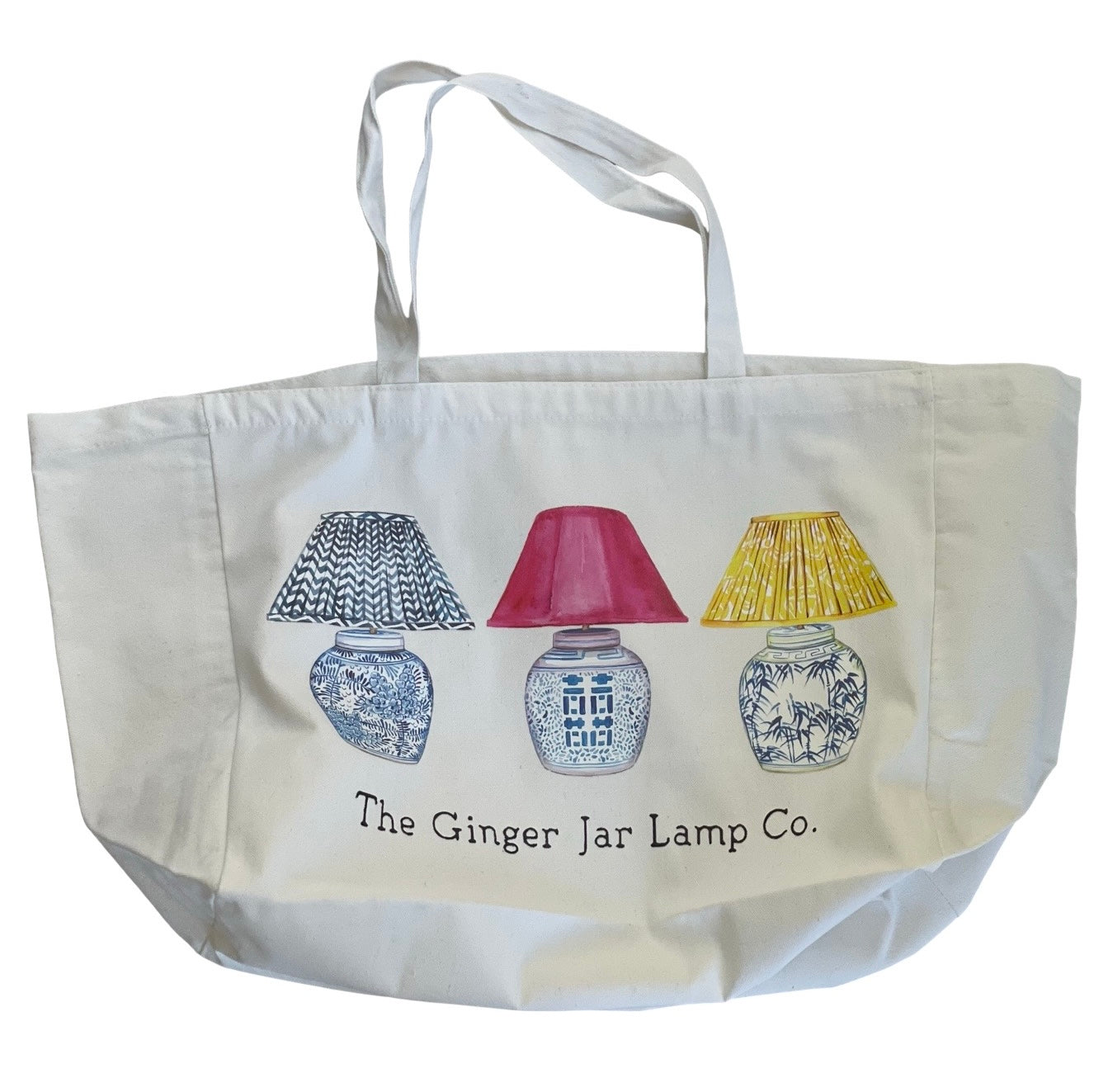 The Ginger Jar Lamp Co. Co. Market Bag