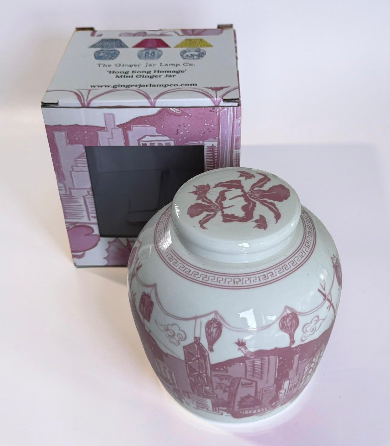 ‘Hong Kong Homage' Ginger Jar Minis