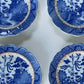Vintage 'Blue Willow' Dinner Plates: set of 4