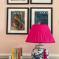 Magenta Silk Lamp Shade