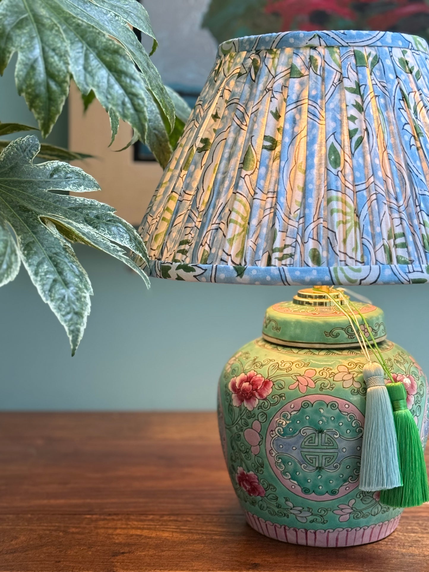 Famille Verte Ginger Jar Lamp
