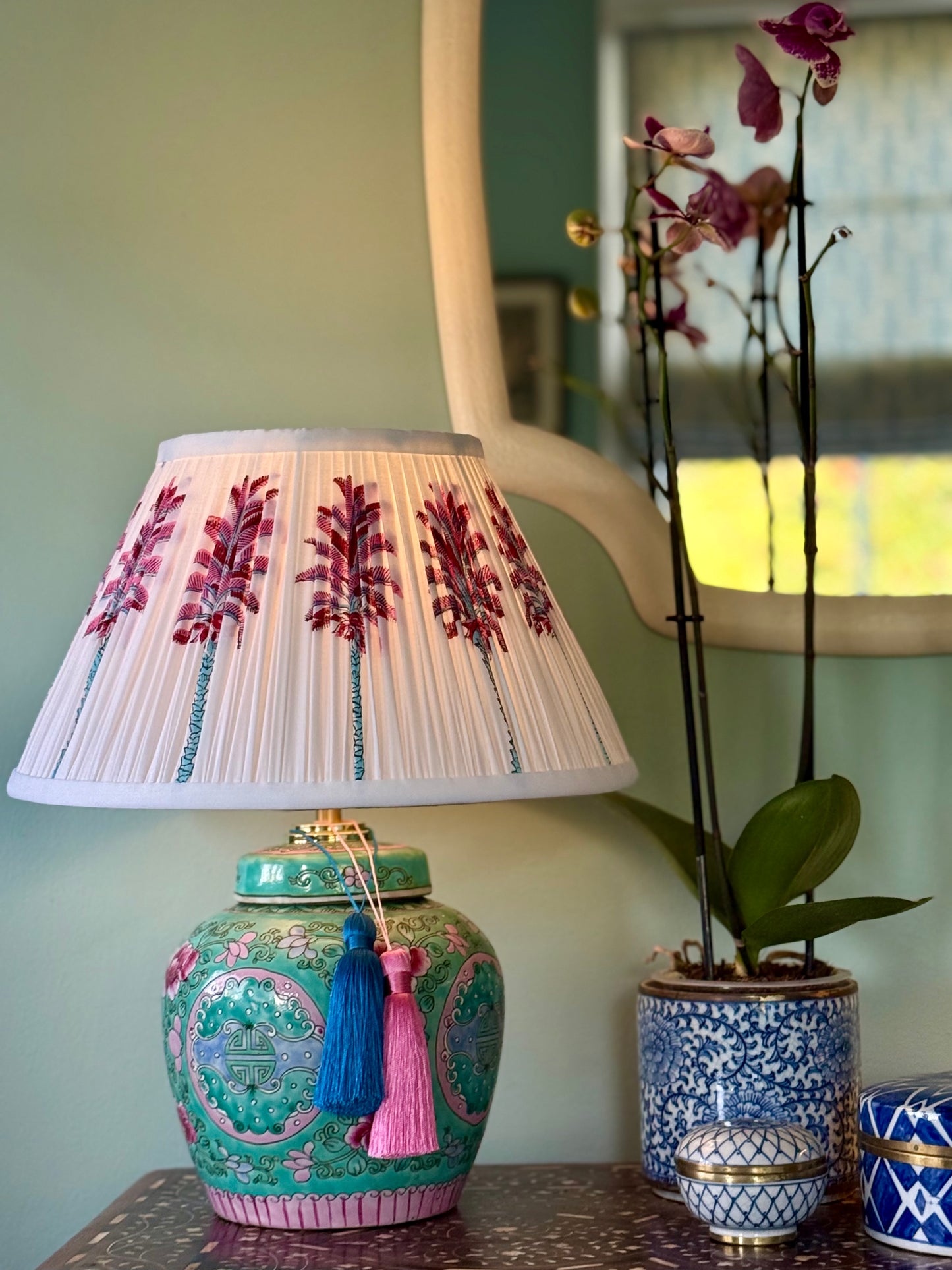 Famille Verte Ginger Jar Lamp