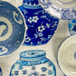 Ginger Jars Linen Tablecloth