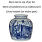 'Hong Kong Homage' Ginger Jar: Imperial Blue