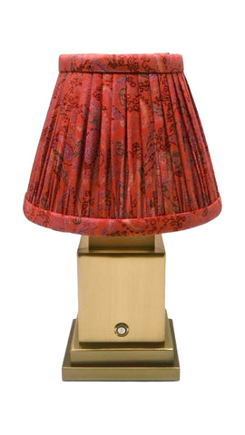 Luxe rechargeable lamp (with Ara Sari shade)