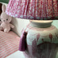 Dahlia Block-Printed Lamp Shade