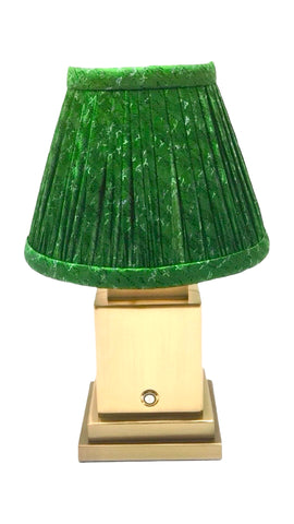 Luxe rechargeable lamp (with Surat Sari shade)