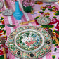 Antique Chinese Plates Placemat Set - Coloured