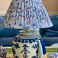 Anemone Block-Printed Lamp Shade