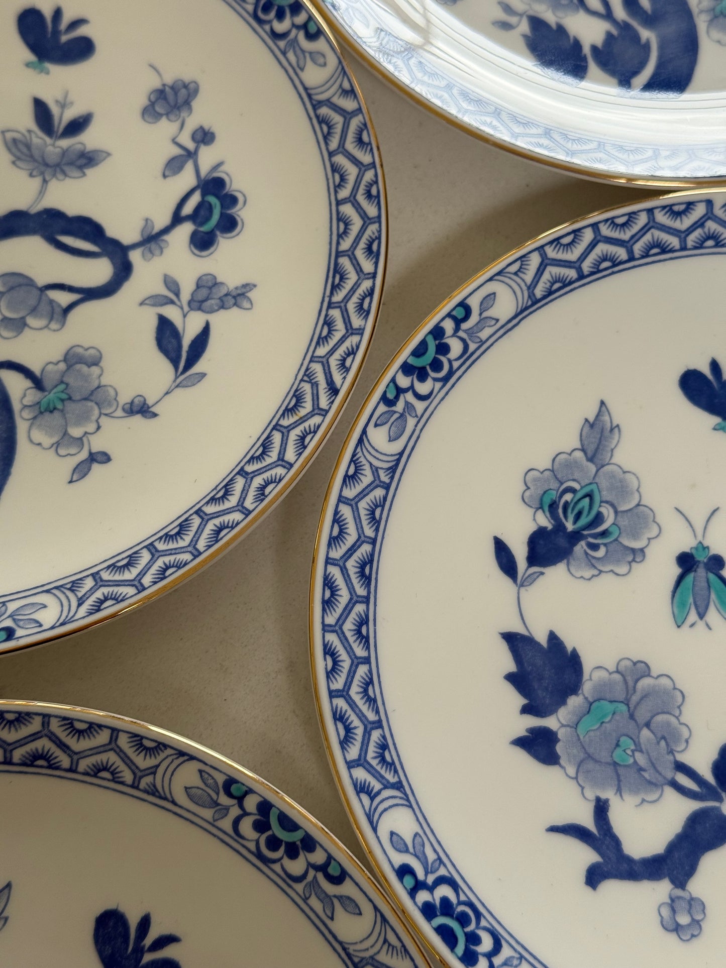 Royal Tuscan ‘Mandarin’ Bone China side plates