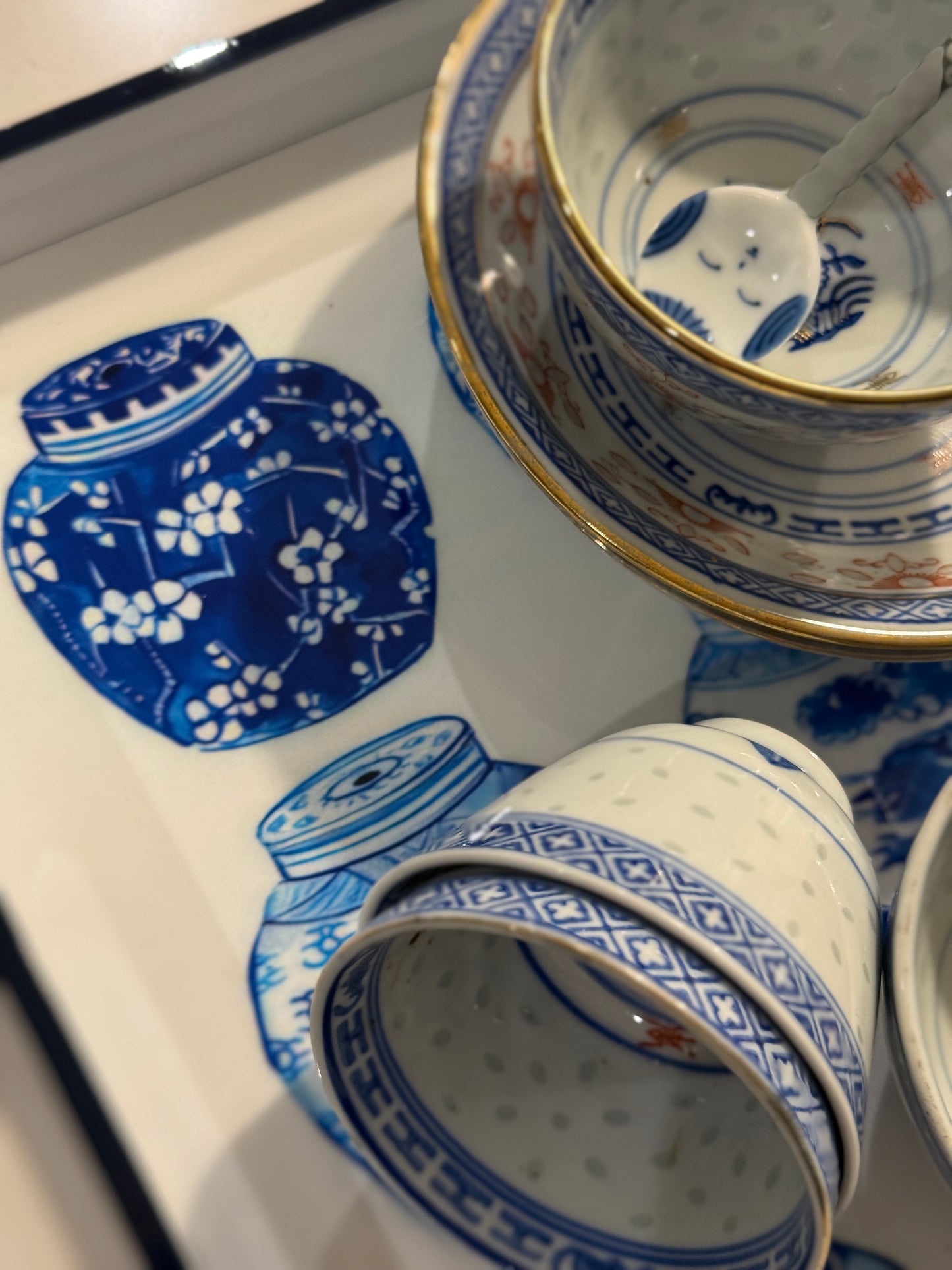 Ginger Jars Lacquer Tray