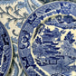 Antique Hammersley & Co. Blue Willow Side Plates