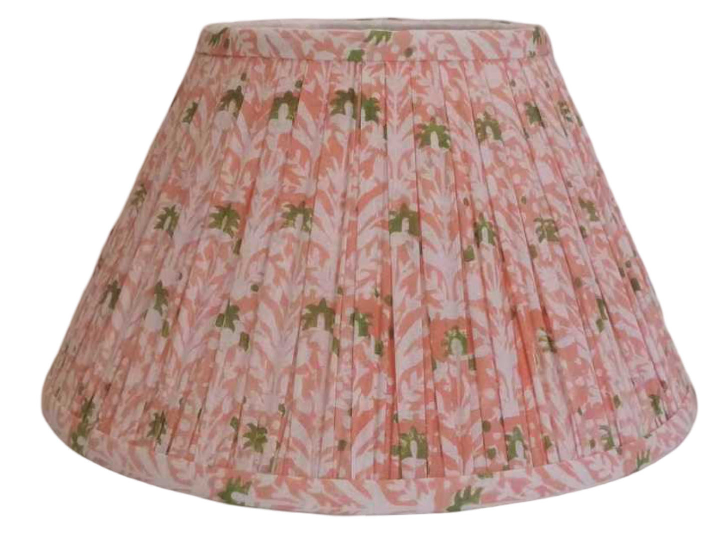 Amaryllis Block-Printed Lamp Shade