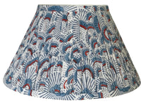 Anemone Block-Printed Lamp Shade