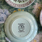 Vintage 'Singapore Bird' Side Plates: set of 4