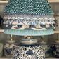 Butterfly Polkadot Ginger Jar Lamp