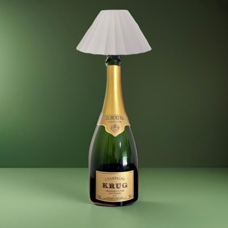 Scallop rechargeable bottle lamp