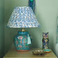 Famille Bleu Ginger Jar Lamp