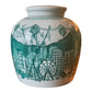 'Hong Kong Homage' Ginger Jar: Jade Green