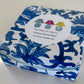 Antique Chinese Plates Coaster Set - Blue & White