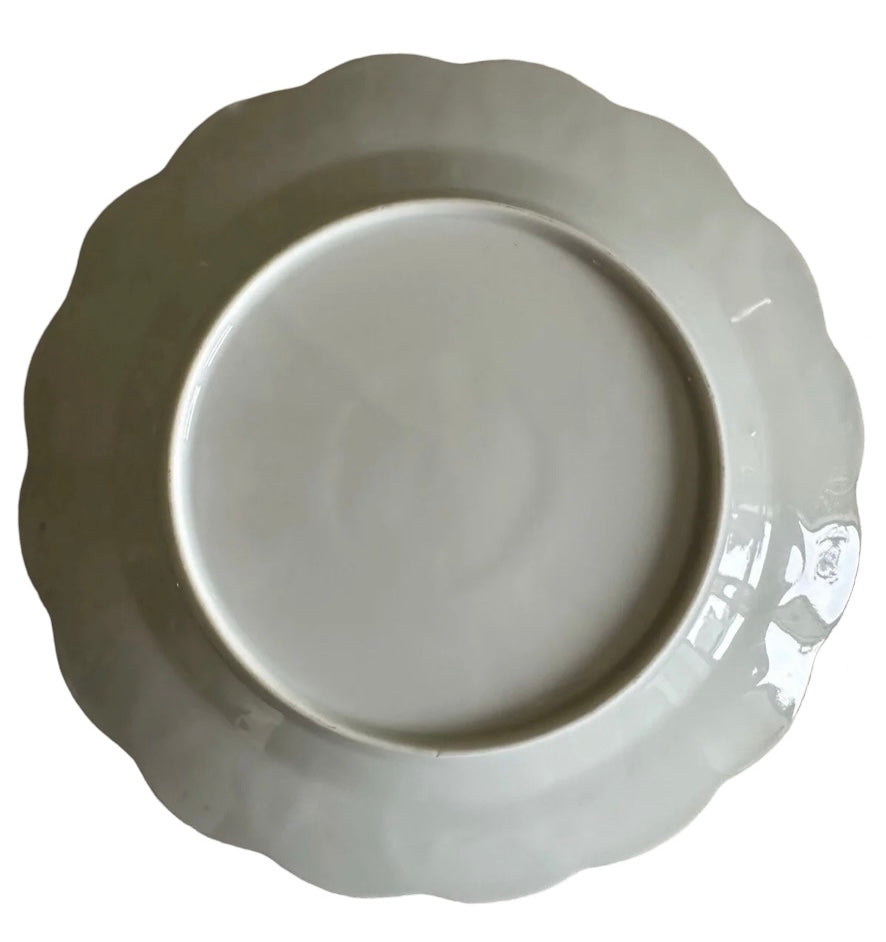 Vintage 'Blue Willow' Dinner Plates: set of 4